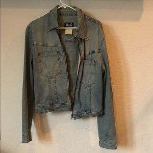 Dolce & Gabbana Vintage Look Denim Jacket
